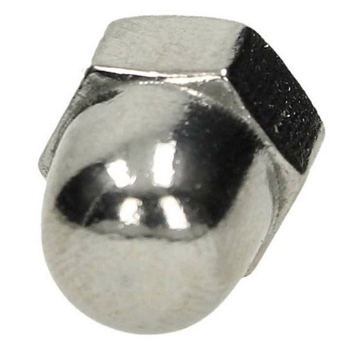 1 Domed chrome nut 6 mm - UC52501