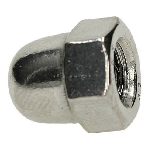 1 Domed chrome nut 6 mm - UC52501