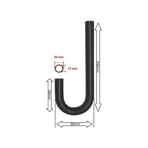  Durite coudée universelle - UC56800 