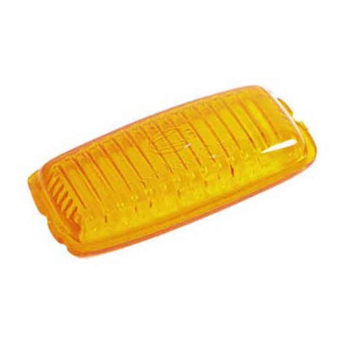  HELLA single orange cover glass for rear light - UC60870 