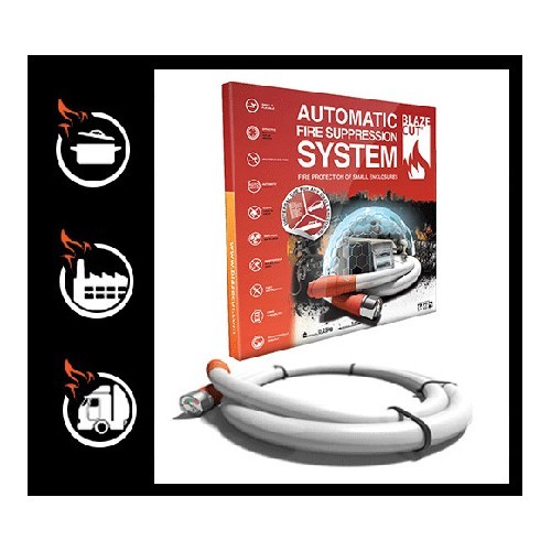 BlazeCut - Automatisch motorbrandbestrijdingssysteem - 2 meter - UC60901