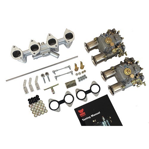  Kit conversion WEBER 45 DCOE avec tringlerie pour BMW 2002 E10 - UC60964-1 