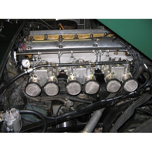  Set van 3 Weber 45 DCOE voor XK Jaguar 3.8l motor  - UC61340-1 