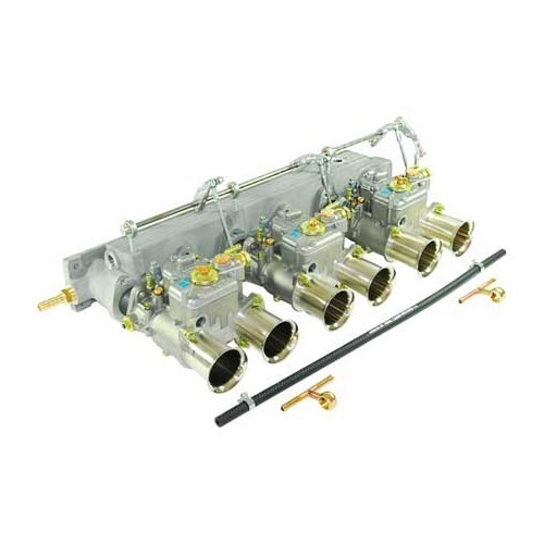  Set van 3 Weber 45 DCOE voor XK Jaguar 3.8l motor  - UC61340 