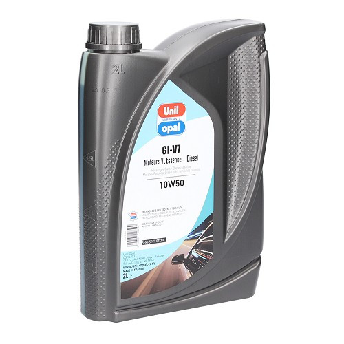  Motorolie UNIL OPALPERF GI-V7 10W50 - half-synthetisch - 2 liter - UD10008 