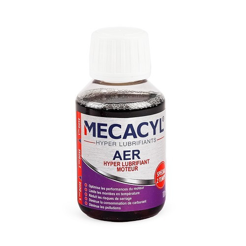  Hyper-lubrifiant MECACYL AER spécial vidange pour moteurs 2 temps - 100ml - UD10225 