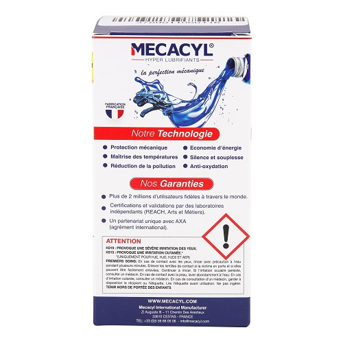 Hyper-lubrifiant MECACYL HJE pour soupapes et injecteurs essence - 200ml  - UD10228