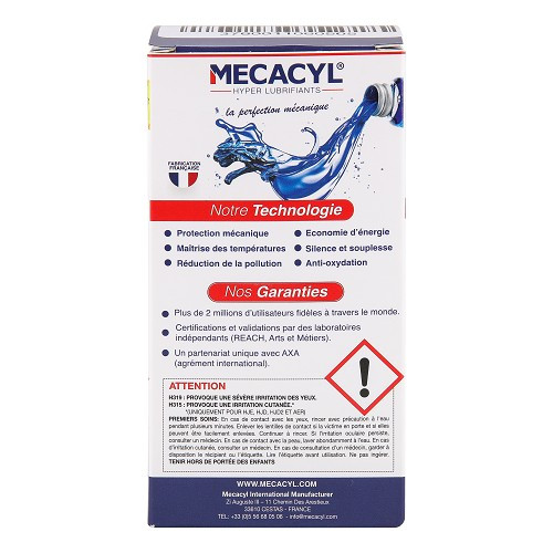 Detergente iper-lubrificante per iniettori diesel MECACYL HJD2 per controllo tecnico - 200ml - UD10233