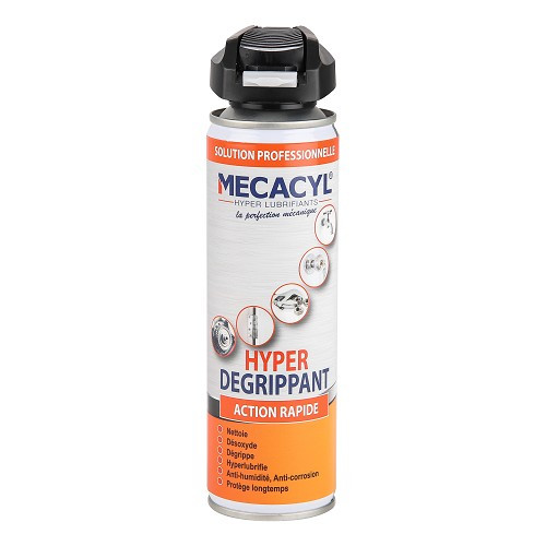     
                
                
    Hyper dégrippant action rapide MECACYL HD - bombe - 250ml - UD10243
