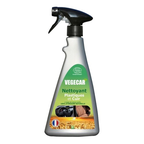  Nettoyant plastiques et cuir VEGECAR MECACYL 100% écologique - pulvérisateur - 500ml - UD10248 