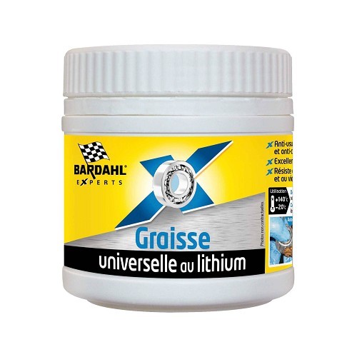 Graisse universelle tous usages au lithium BARDHAL - pot - 500g 