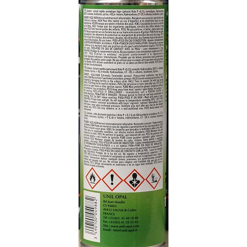  Nettoyant carburateur UNIL OPAL Carbu Cleaner Ultra - bombe - 500ml - UD10270-1 