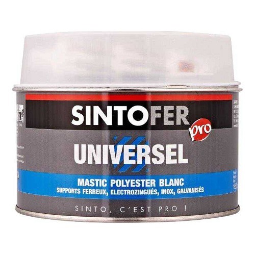  Mastique de poliéster blanco universal 1L - UD10400 