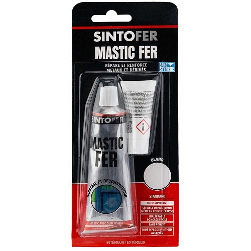  Massa padrão com endurecedor SINTOFER - tubo - 115g - UD10416 