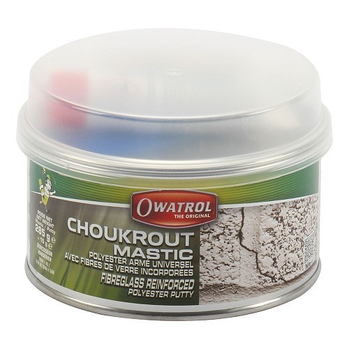  Choukrout versterkte polyester plamuur OWATROL - pot - 300g - UD10426 