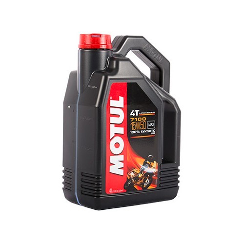  Motorfiets olie MOTUL 7100 4T 15W50 - synthetisch - 4 liter - UD10617 