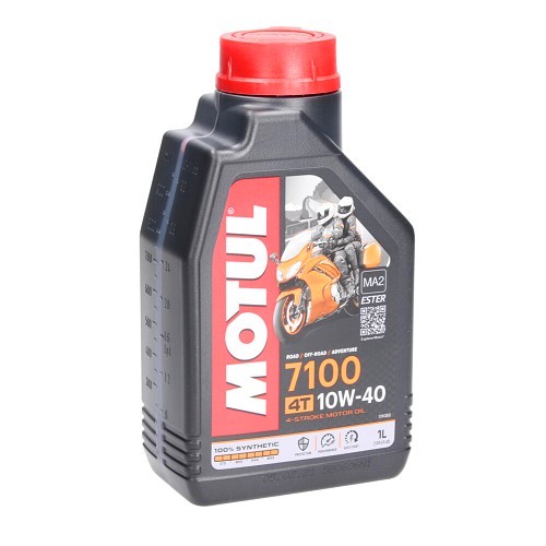 Motul 7100 4T 10W40 olio 100% sintetico moto - 1 Litro MOTUL104091 -  UD10618 motul 