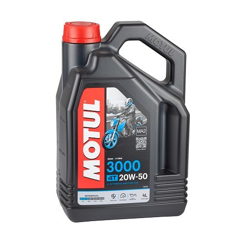 Huile moteur pour moto MOTUL 7100 4T 10W40 - synthétique - 4 Litres  MOTUL104092 - UD10619 