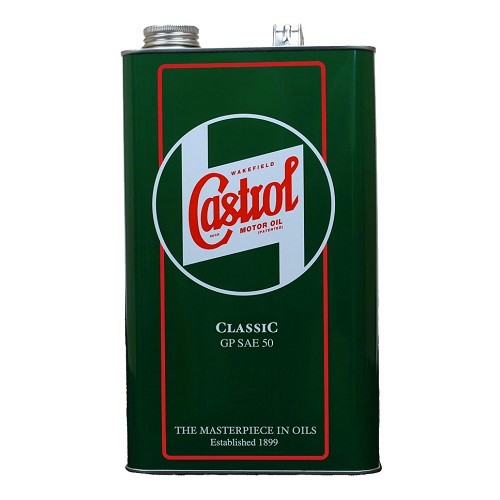  Huile moteur CASTROL Classic GP50 - minérale - 5 Litres - UD11040 