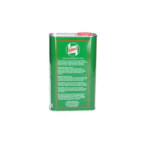 Huile moteur CASTROL Classic XXL40 - minérale - 1 Litre - UD11070