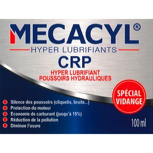 Hyper-lubrifiant MECACYL CR-P poussoirs hydrauliques spécial vidange pour tous moteurs - 100ml - UD20209