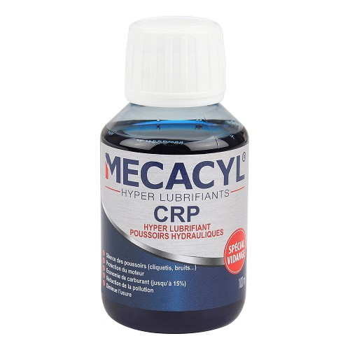 Hyper-lubrifiant MECACYL CR-P poussoirs hydrauliques spécial vidange pour tous moteurs - 100ml