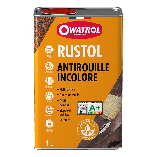Rustol OWATROL farbloser Multifunktions-Rostschutz - 1 Liter