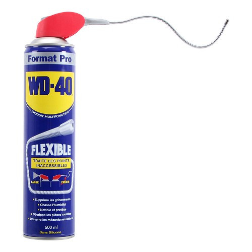 Spray multifonction WD-40 - aérosol double position avec flexible - 600ml