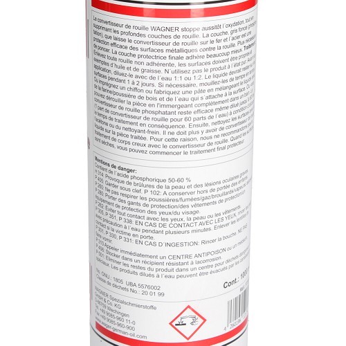  Wagner Phosphating rust converter - 1 litre - UD23082-1 