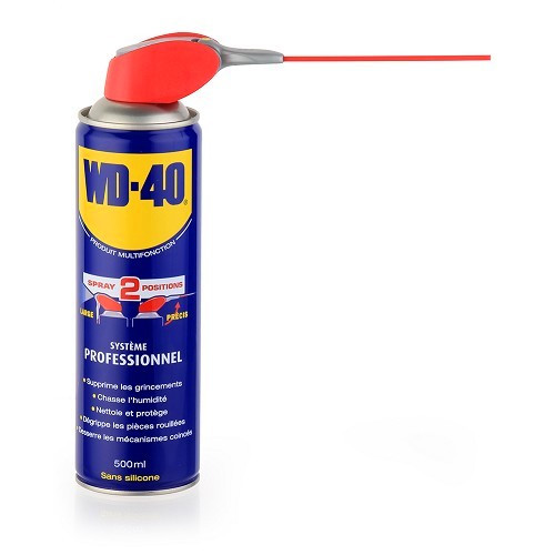 Spray multifonction WD-40 - aérosol double position - 500ml