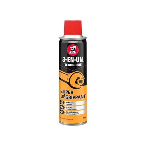  Aceite para desgripar súper en aerosol 3-EN-1 - 250ml - UD28083 