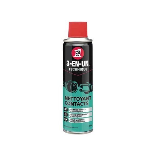 3-EN-UN TECHNIQUE limpador de contactos - lata de spray - 250ml