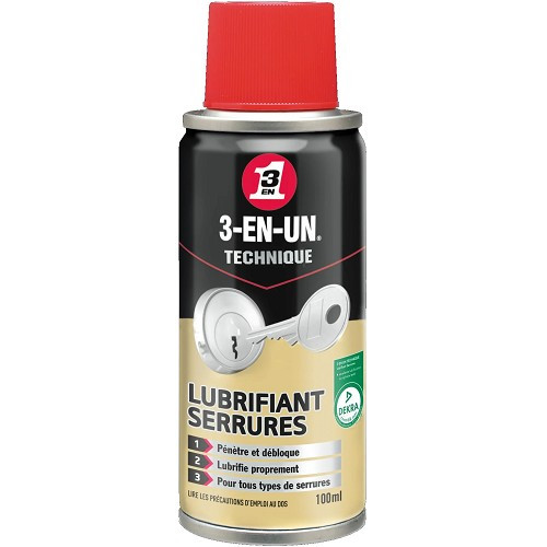  3-EN-UN TECHNICAL Lubricante para cerraduras - 100ml - UD28095 