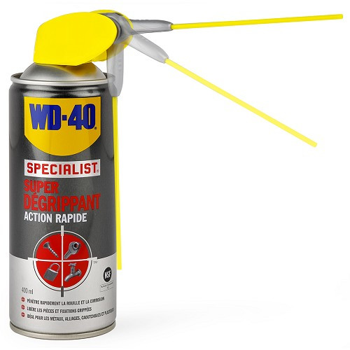  Spray super dégrippant action rapide WD-40 SPECIALIST - bombe - 400ml  - UD28097 