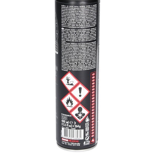 Graisse de chaîne de transmission moto MOTUL MC CARE C2 Chain Lube Road - bombe - 400ml - UD29002