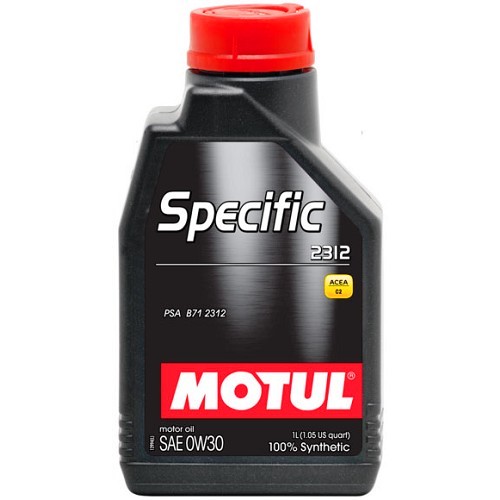     
                
                
    Huile moteur MOTUL Specific 2312 0W30 - 100% synthèse - 1 Litre - UD30013
