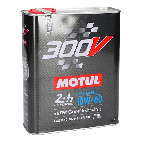  Óleo de motor MOTUL 300V competição Le Mans 10w60 - sintético - 2 litros - UD30192 