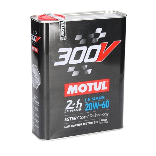  Olio motore MOTUL 300V competizione Le Mans 20w60 - sintetico - 2 Litri - UD30194 