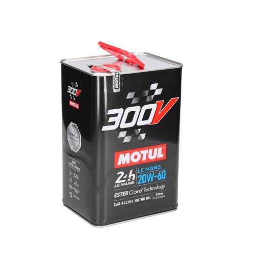  Olio motore MOTUL 300V competizione Le Mans 20w60 - sintetico - 5 Litri - UD30195 