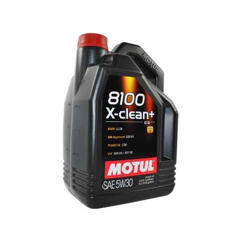 MOTUL X-clean 5W30 engine oil - synthetic - 5 Liters - UD30270