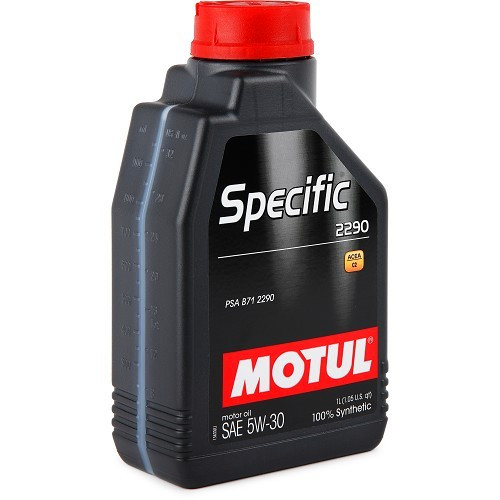  Huile moteur MOTUL Specific 2290 5W30 - 100% synthèse - 1 Litre - UD30301 