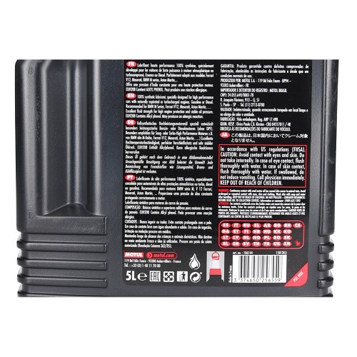 MOTUL 8100 X-power 10W60 aceite de motor - sintético - 5 Litros - UD30305