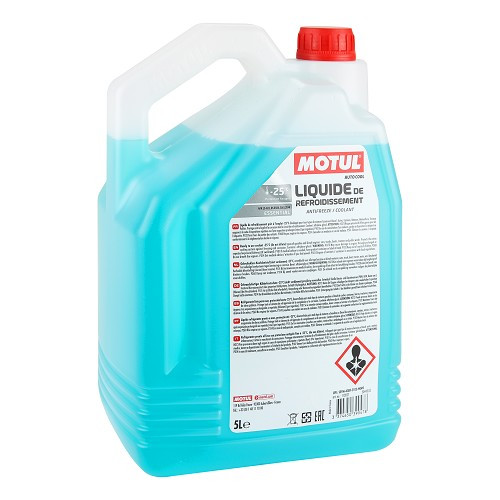 Koelvloeistof MOTUL AUTO COOL ESSENTIAL organic tech -25°C - blauw - 5 liter - UD30360