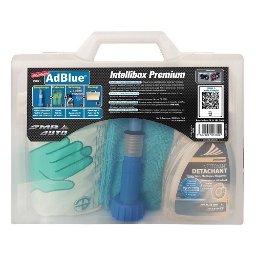 Kit de accesorios para el llenado y la limpieza del líquido Adblue - maletín