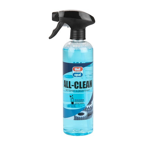  ALL CLEAN UNIL OPAL - biologisch abbaubarer, nicht schädlicher Mehrzweck-Fettlöser - Sprühflasche - 500ml - UD30406 