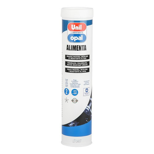  UNIL OPAL ALIMENTA edible grease - cartridge - 400g - UD30417 