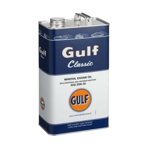  GULF CLASSIC 20W50 motorolie - mineraal - 5 liter - UD30445-1 