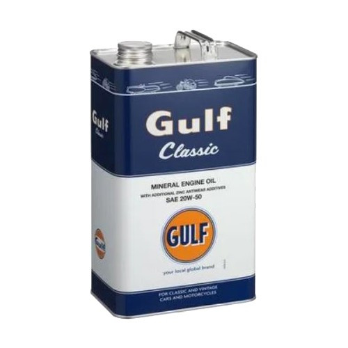 GULF CLASSIC 20W50 motorolie - mineraal - 5 liter - UD30445