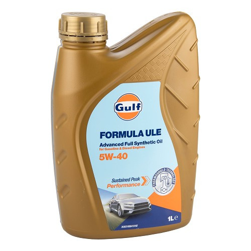  Huile moteur GULF Formula ULE 5W40 - 100% synthèse - 1 Litre - UD30456 