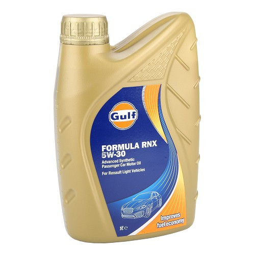  Motoröl GULF Formula RNX 5W30 Renault RN0720 - 100% Synthese - 1 Liter - UD30461 